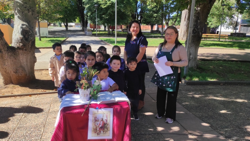 Vía Crucis en espacio abierto